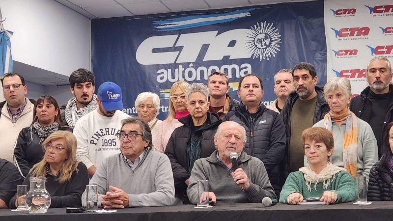 Las CTA anunciaron una marcha a Casa Rosada para "frenar el ajuste" del Gobierno
