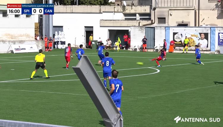 ▶️ Eccellenza, Spinazzola-Canosa 1-5: gli highlights