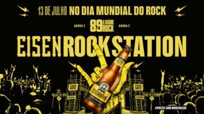 No Dia do Rock, Eisenbahn transforma a 89 FM em Eisen Rock Station