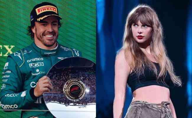Alonso comenta boatos de relacionamento com Taylor Swift