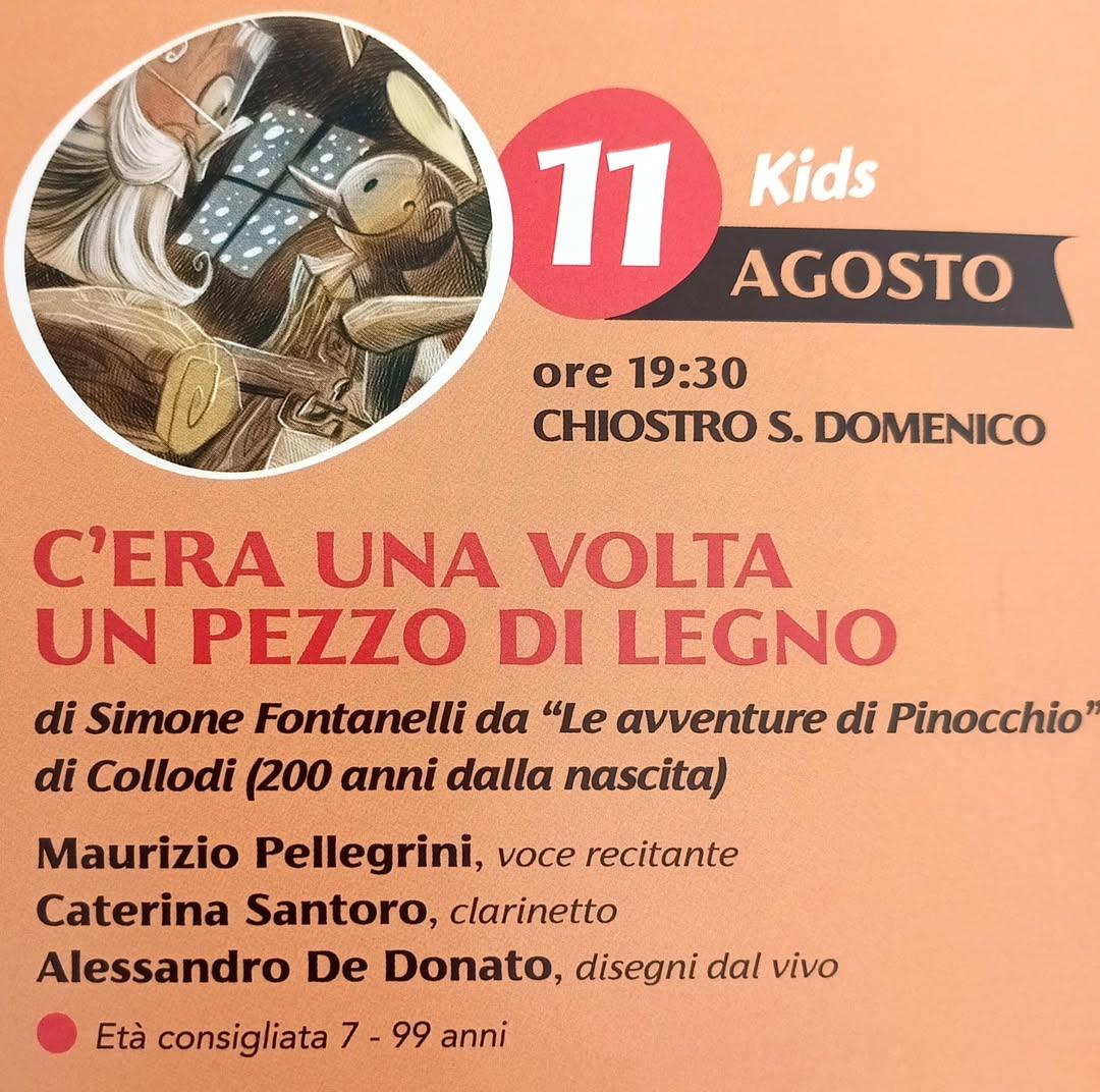 Una rilettura musicale e illustrata della storia di quel celebre burattino a 200 anni dalla nascita di Collodi (Carlo Lo...