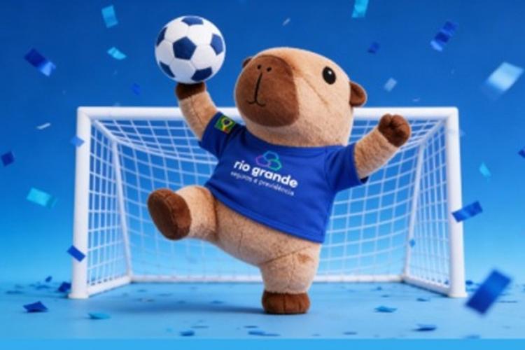 Promoção do Banrisul entrega capivara de pelúcia na aquisição de seguros de vida e capitalização
