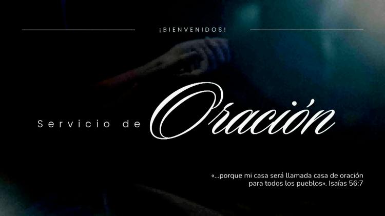 Servicio de Oraciòn  -  miercoles, 9 de septiembre de 2026