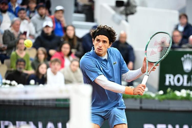 Pierre-Hugues Herbert (ici lors de Roland-Garros) s'est incliné au deuxième tour de l'ATP 250 de Lyon. (P. Lahalle/L'Équipe)