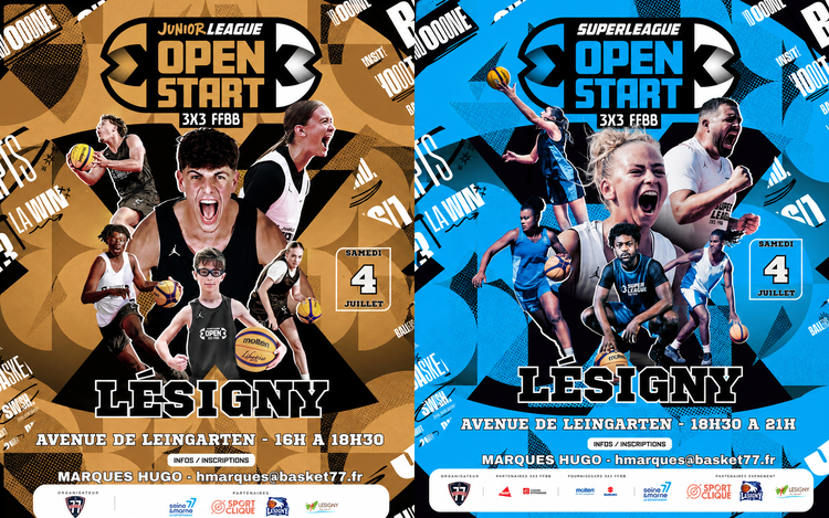 Open Start 3X3 Lésigny – samedi 4 juillet