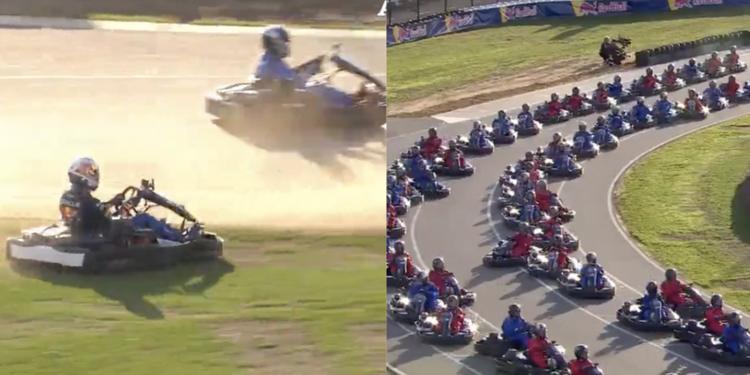 Verstappen fenomeno anche sul kart: supera 100 piloti amatoriali in 14 giri e il video diventa virale