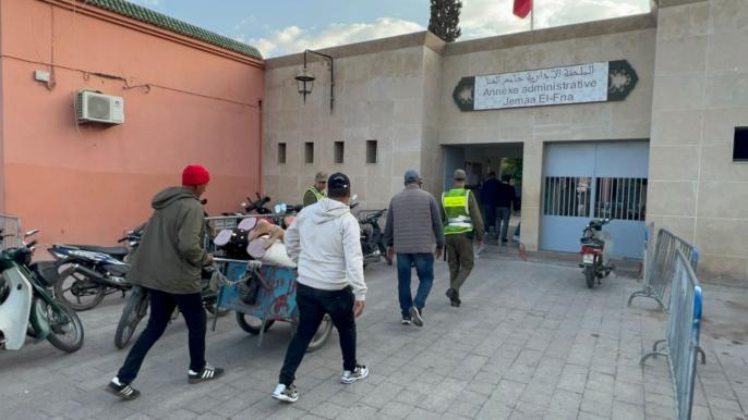 عاجل..السلطات تواصل حملة مواجهة احتلال الملك العمومي في فضاءات مراكش العتيقة