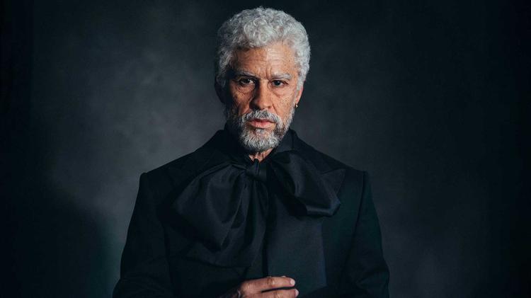 Bad Bunny wears prosthetic aging makeup and a black suit at the 2026 Met Gala.