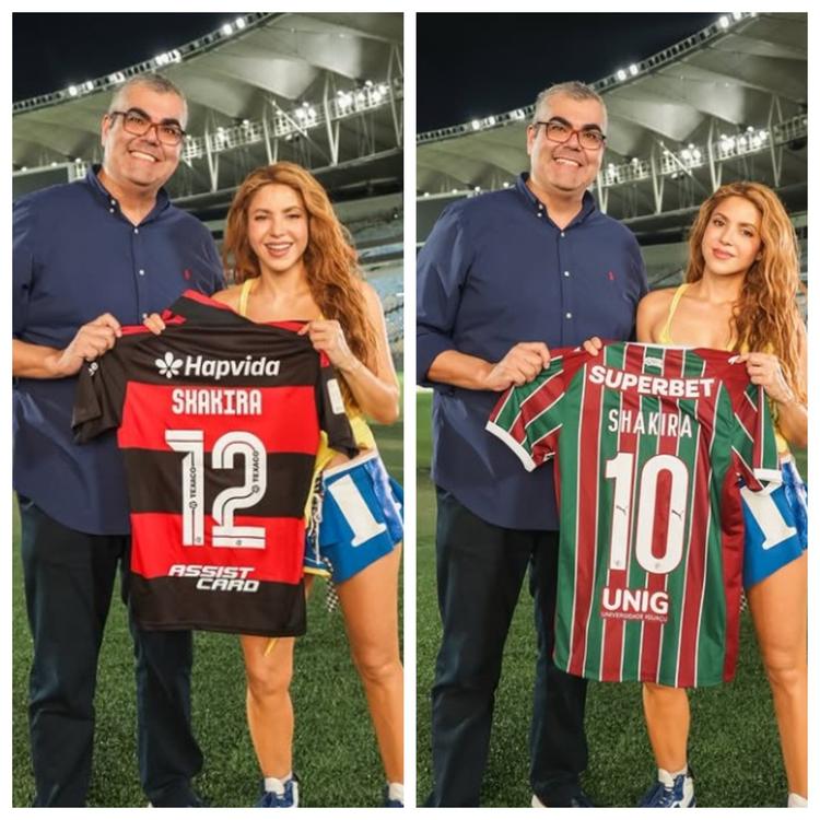 Shakira no Rio: primeiros dias tiveram visita ao Maracanã, pose na orla de Botafogo e simpatia na sacada do Copa