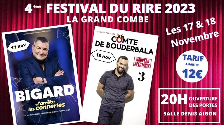 LA GRAND'COMBE Le 4e Festival du rire les 17 et 18 novembre