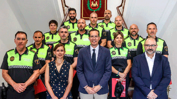#Elda incorpora once nuevos agentes para reforzar la Policía Local