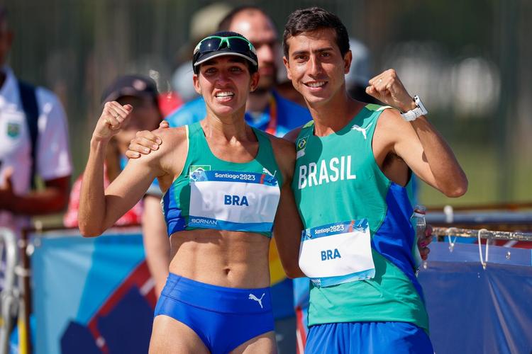 Dupla brasileira é quinta no Mundial e garante mais uma vaga olímpica na marcha atlética