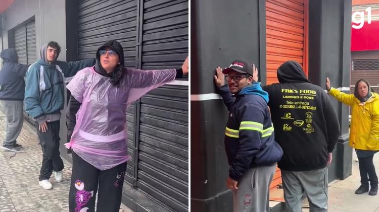 Loja de celulares faz ‘prova de resistência’ e vencedor ficou 32h em frente ao estabelecimento