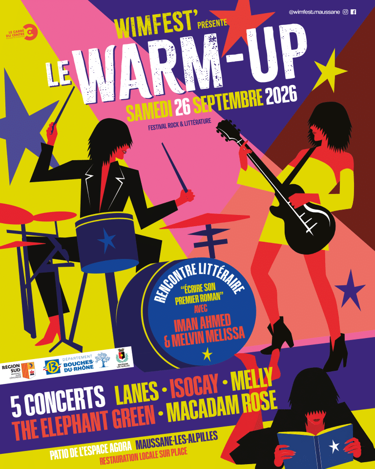 WIMFEST’ WARM UP À MAUSSANE LE SAMEDI 26 SEPTEMBRE 2026