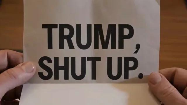 Irã posta vídeo de 'negociações' com EUA: " Cala a boca, Trump"