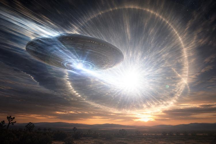 UFOs mit Warp-Antrieb würden heller als die Sonne leuchten