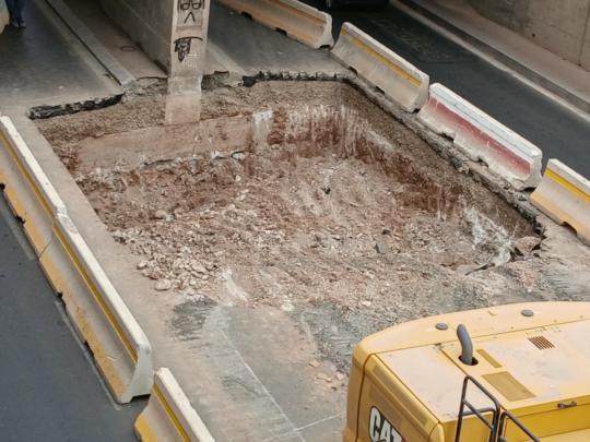 بالصور.. انطلاق أشغال توسعة قنطرة الحي العسكري بمراكش