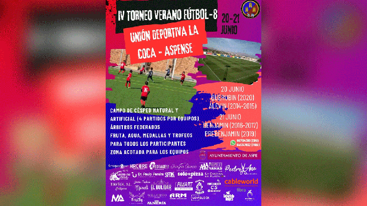 #Aspe: El Fútbol Base cita a 24 equipos en Las Fuentes