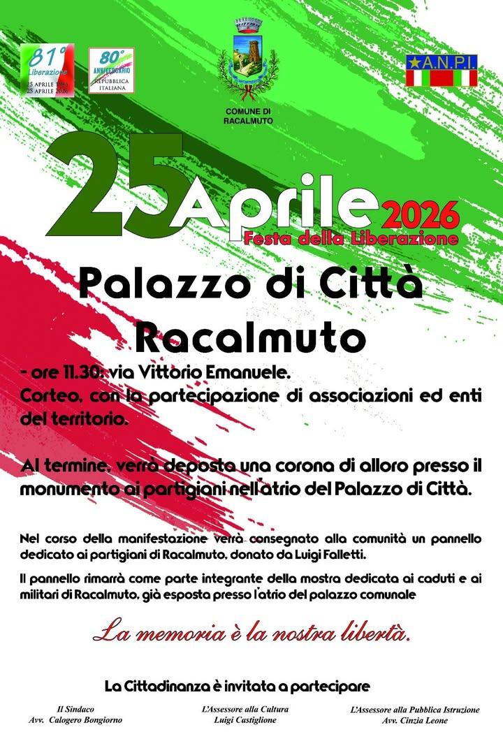 Comune di Racalmuto: Il sindaco informa Posted