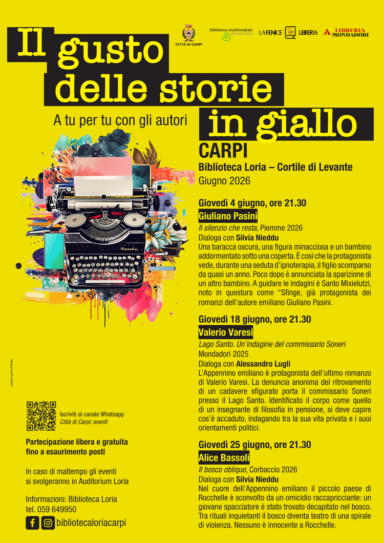 Il gusto delle storie… IN GIALLO