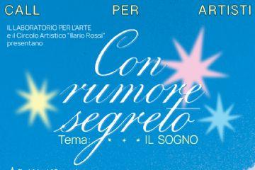 Call per giovani artisti 14-18 anni patrocinata dal Comune di Loiano - "Con rumore segreto"