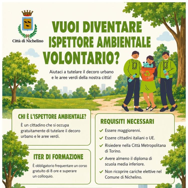 Nuovo bando di reclutamento per 𝗜𝘀𝗽𝗲𝘁𝘁𝗼𝗿𝗲 𝗔𝗺𝗯𝗶𝗲𝗻𝘁𝗮𝗹𝗲 𝗖𝗼𝗺𝘂𝗻𝗮𝗹𝗲 𝗩𝗼𝗹𝗼𝗻𝘁𝗮𝗿𝗶𝗼 Se vuoi pa...