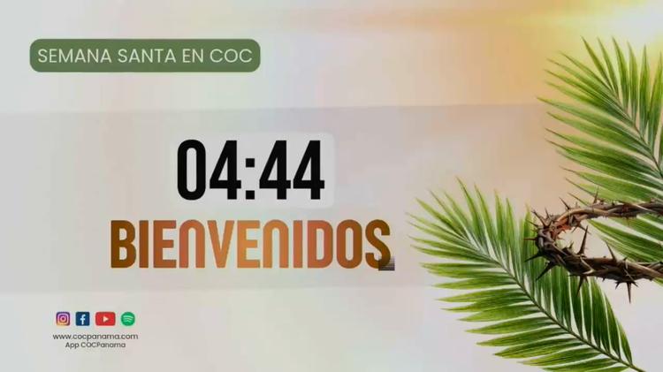 Servicio Dominical - 29 de Marzo de 2026