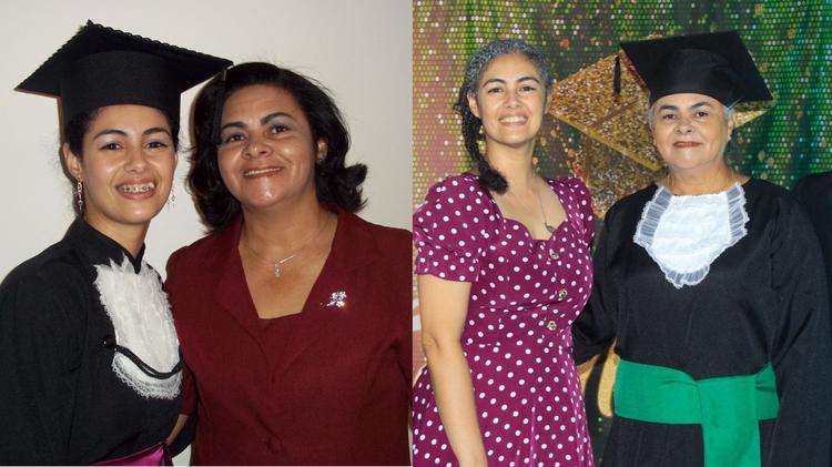Após 40 anos longe da escola, mãe volta a estudar incentivada pela filha e é aprovada na UFRB