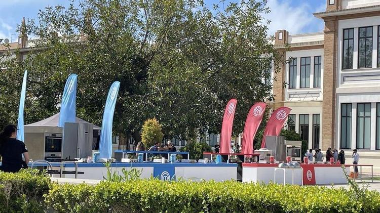 'Masterchef Celebrity Legends' se graba en Málaga: los jardines de Tabacalera se convierten en el escenario de uno de los programas