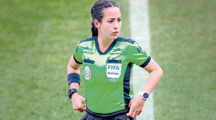 La mexicana Katia Itzel García debuta hoy como árbitra central en el Mundial 2026