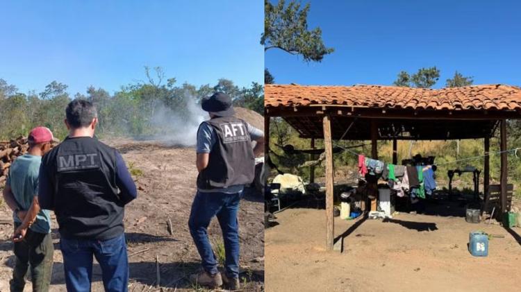 Dois trabalhadores são resgatados de situação análoga à escravidão em carvoaria no Sul do Piauí