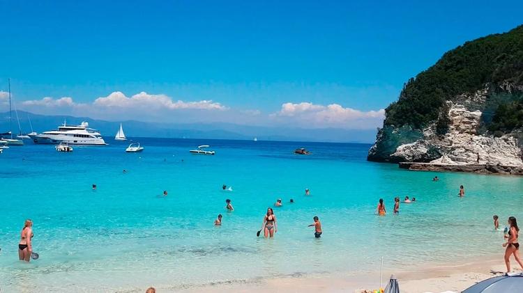 paxos paxoi island greece