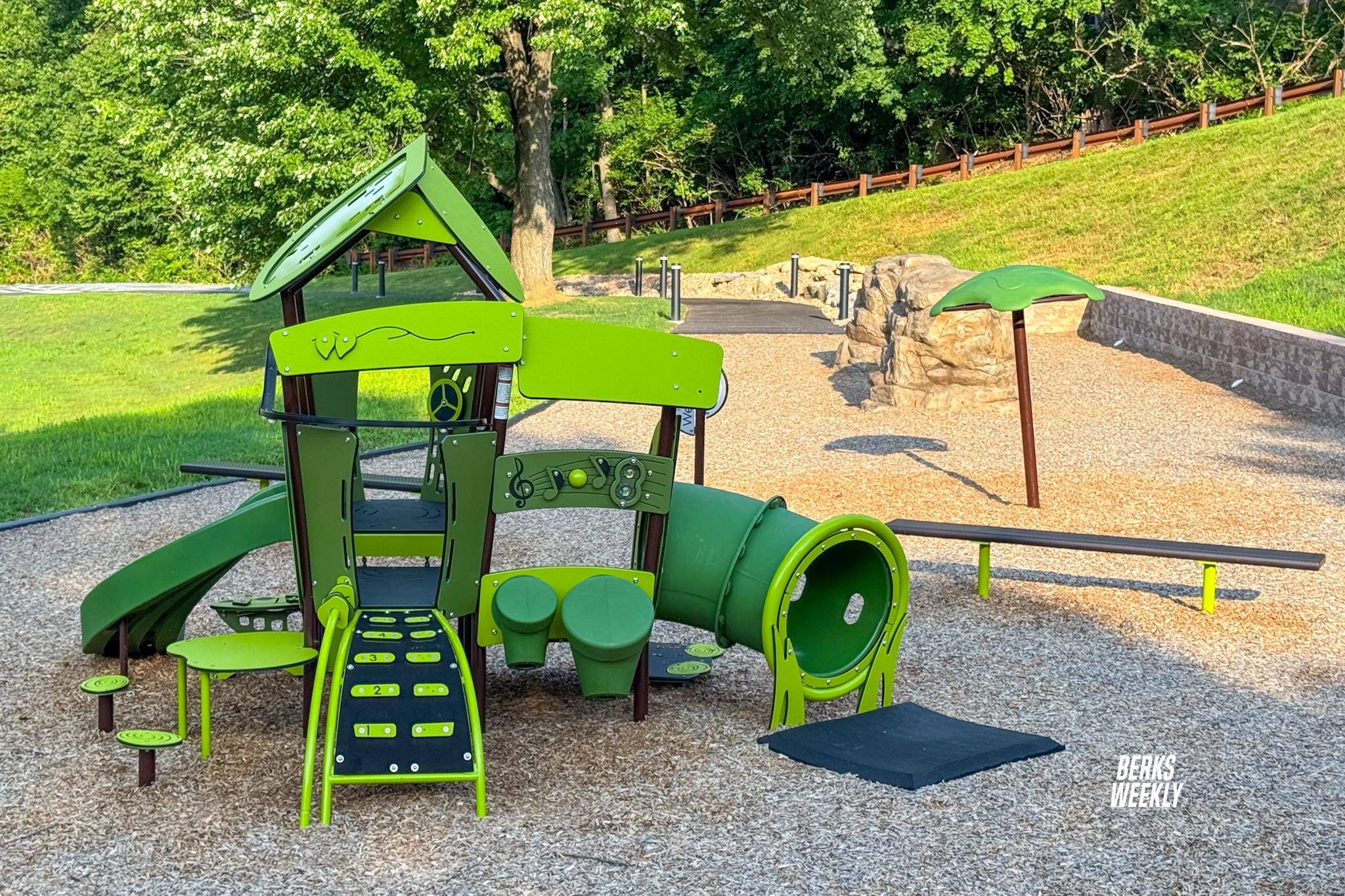 Wyomissing celebrates completion of Berkshire Heights Playground renovation