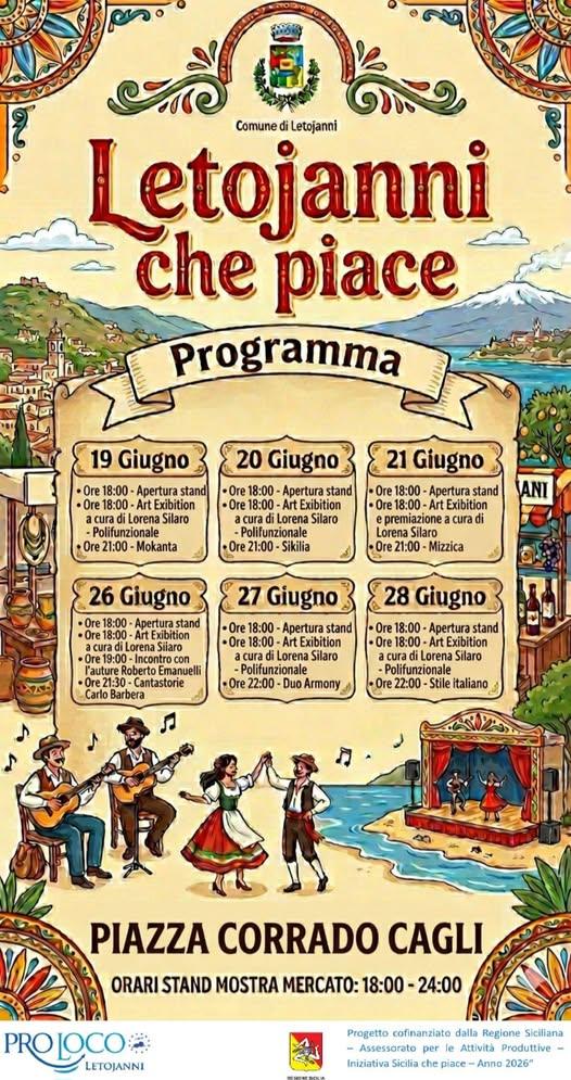 ✨ 𝗟𝗘𝗧𝗢𝗝𝗔𝗡𝗡𝗜 𝗖𝗛𝗘 𝗣𝗜𝗔𝗖𝗘 - 𝗦𝗜𝗡𝗙𝗢𝗡𝗜𝗔 𝗗𝗜 𝗦𝗜𝗖𝗜𝗟𝗜𝗔  ✨🎶 Preparatevi a vivere un evento unico!...