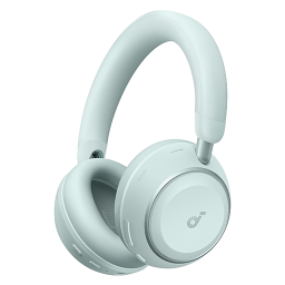 green soundcore space 2 headphones