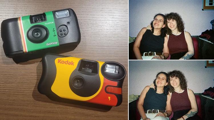Fotos estilo anos 90 para casamento: g1 testou câmeras descartáveis analógicas