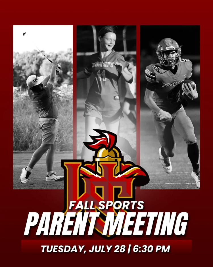 2026 Fall Sports Parent Meeting