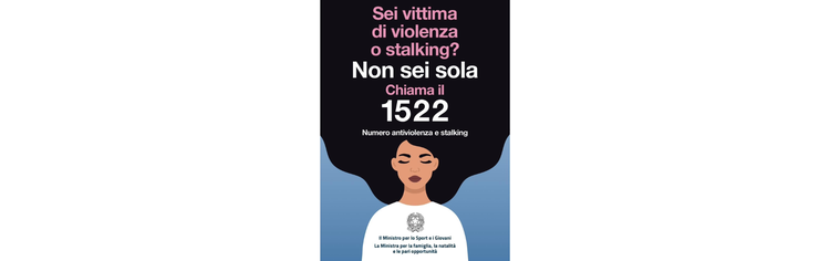 1522 – Numero antiviolenza e stalking