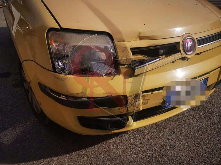 valperga incidente moto auto