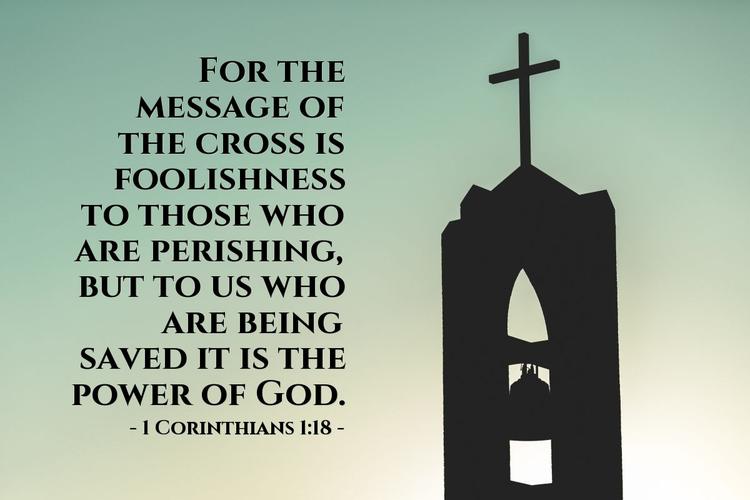 Verse of the Day - 1 Corinthians 1:18