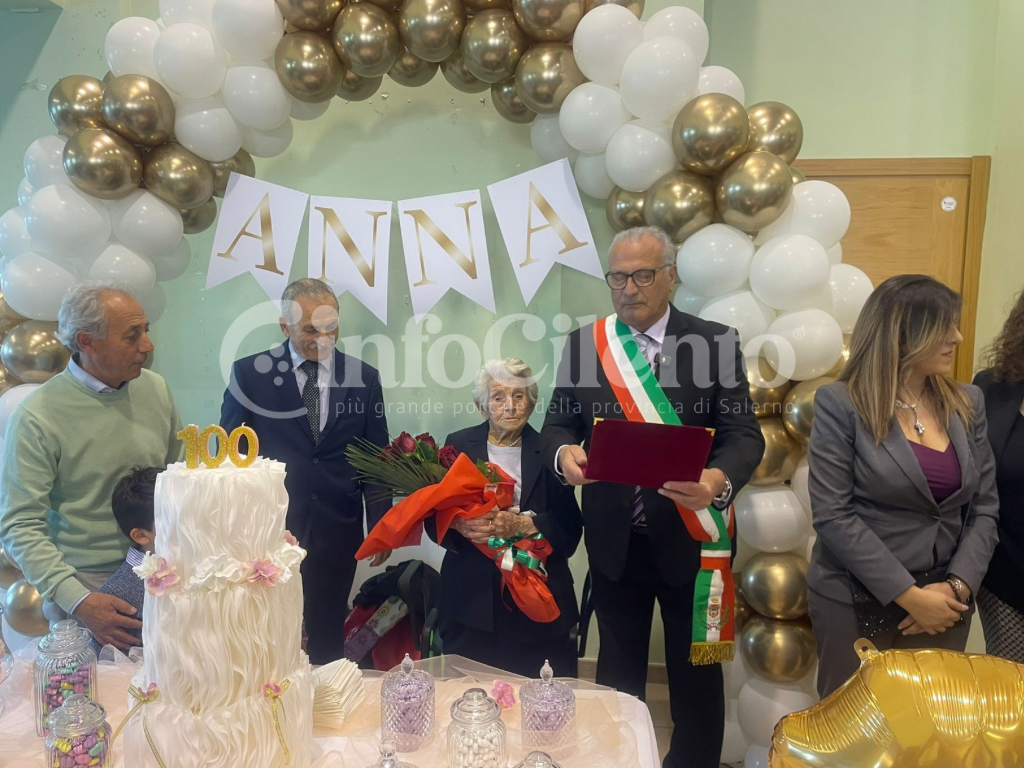 Cento anni di “Nanninella”: Ogliastro Cilento celebra il secolo di vita di Anna Di Santi