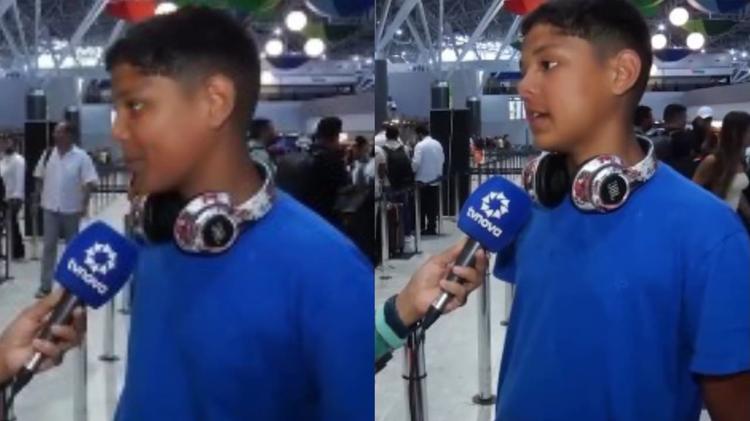 Adolescente orou em avião que teve problema na turbina: "Pedi a Deus pra não morrer"