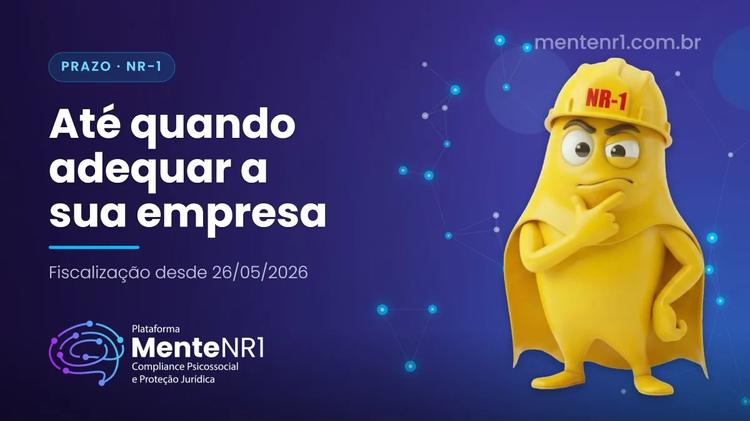 Prazo da NR-1 psicossocial: até quando adequar a empresa
