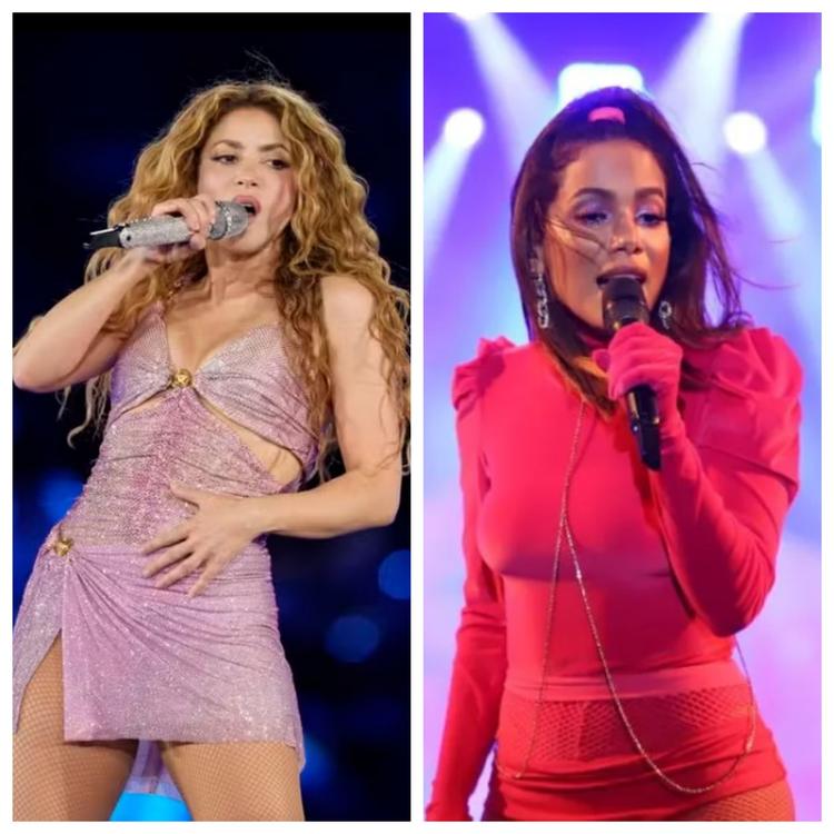 Anitta revela convite de Shakira para show em Copacabana, e colombiana elogia: 'Rainha!'