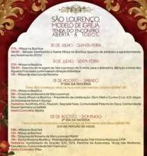 WhatsApp Image 2026 07 31 at 20.25.05 1 Novena e festa de São Lourenço Mártir celebra fé, tradição e cultura entre os dias 31 de julho e 10 de agosto