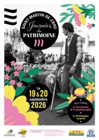 SAINT-MARTIN-DE-CRAU CÉLÈBRE SON PATRIMOINE LES 19 ET 20 SEPTEMBRE 2026