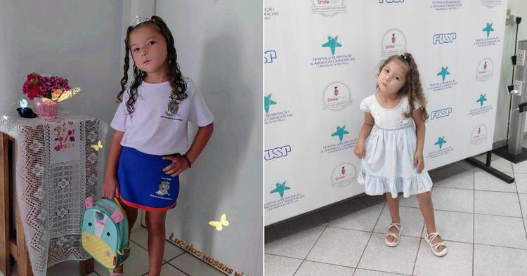 Pequena Biah precisa de ajuda para continuar tratamento de saúde em Bauru; saiba como ajudar