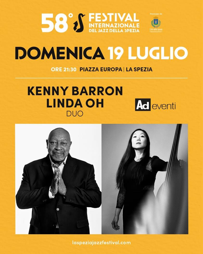 🎼 Kenny Barron e Linda Oh incantano il Festival Internazionale del Jazz della Spezia 🎹 Il pianista di fama mondiale Ke...
