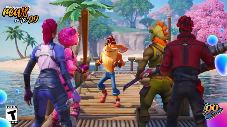 Crash Bandicoot Y Spyro Aterrizan Con Todo En Fortnite