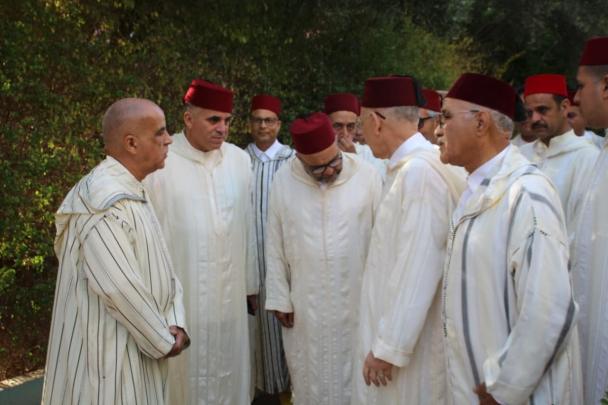 والي جهة مراكش آسفي يشارك نزلاء دار البر والإحسان فرحة العيد ويشرف على ذبح الأضاحي